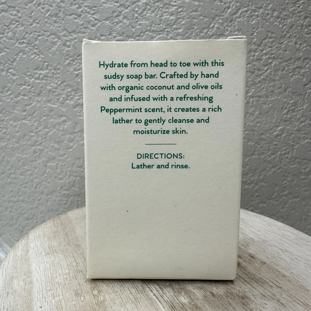 $4 🌙 Rooted Handcrafted Peppermint Soap NEW FULL SZ‎